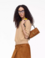 The Suede Mini Dual Shoulder Bag